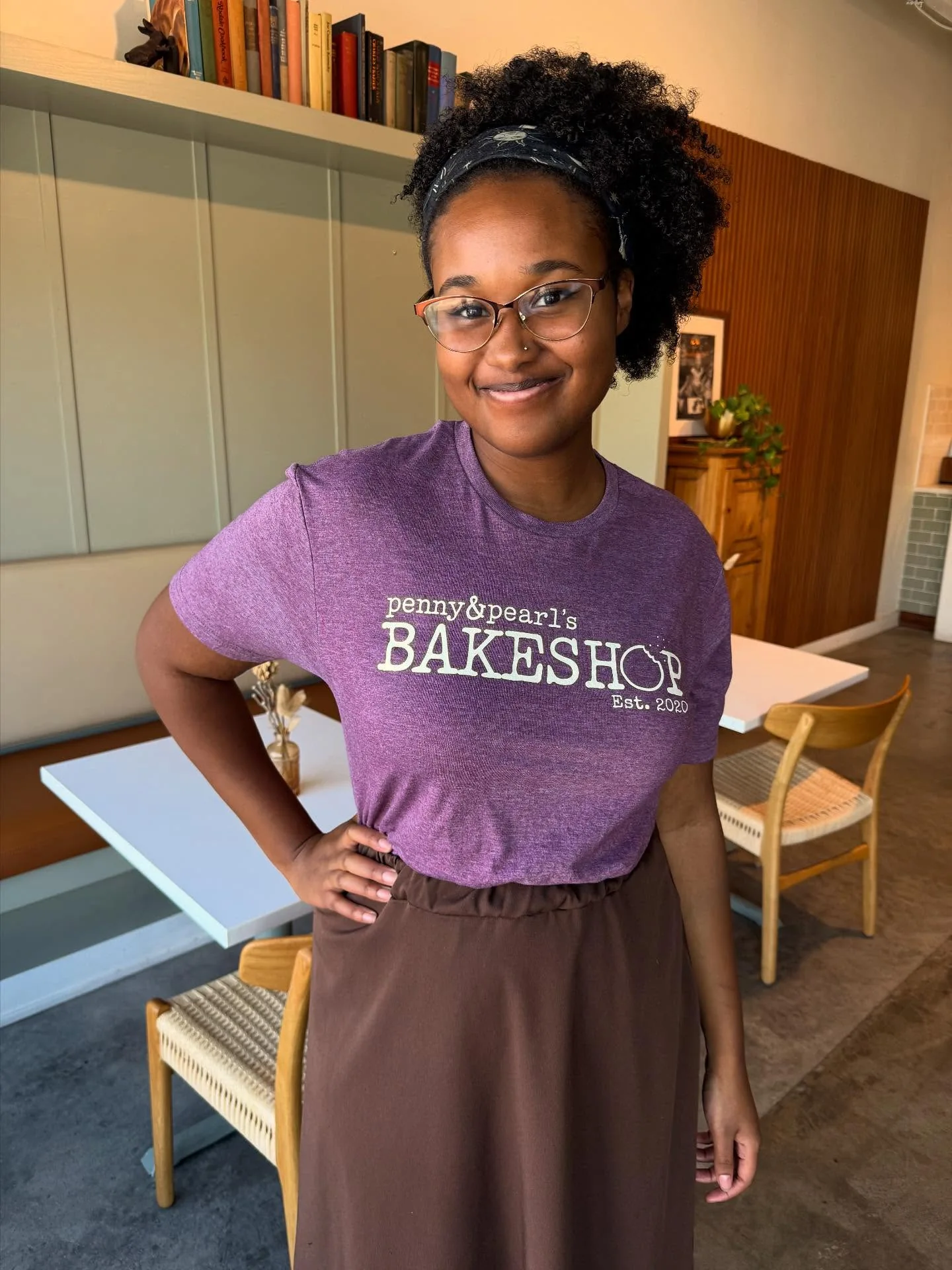 Penny and Pearl’s staff member in the bakery